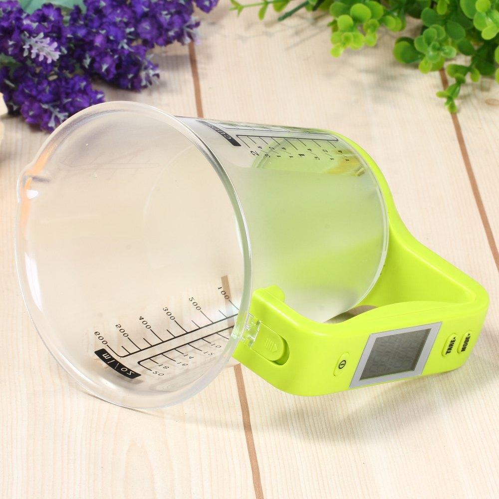 LCD Display Digital Measuring Cup Beaker Scale